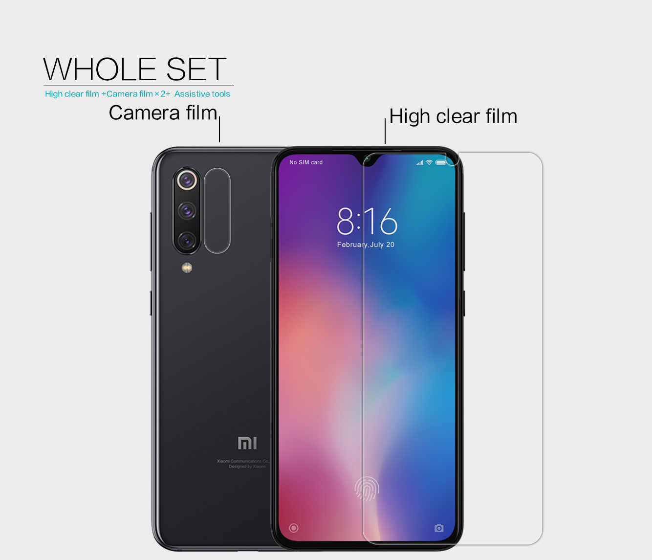 Nillkin-Super-Clear-High-Definition-Soft-Screen-Protector-for-Xiaomi-Mi-9-SE-Non-original-1444210-5